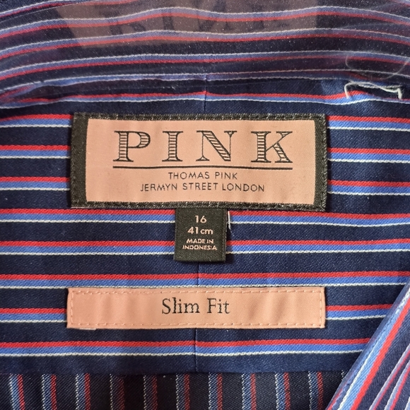 👚 Thomas Pink 👚 French Cuff Formal Dress Shirt - Picture 2 of 7